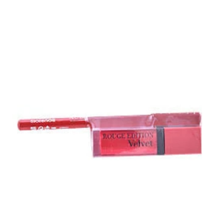 Bourjois Rouge Edition Velvet Lipstick 13 Funchsia Set 2 Pieces